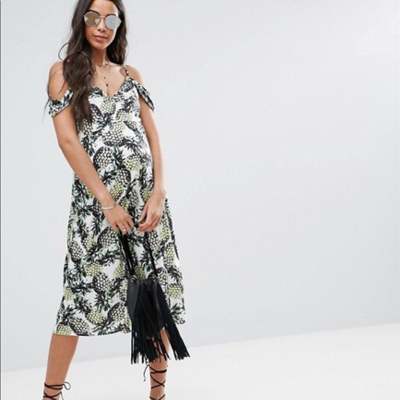 asos pineapple dress